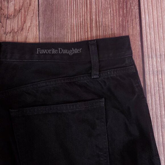 Favorite Daughter Size 34 The Masha Super High Rise Wide Leg Jeans Phantom - Picture 8 of 14